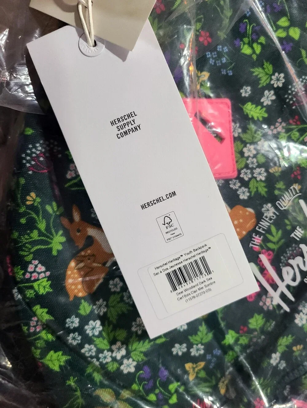 Herschel Heritage 26L Children's Backpack - Woodland Deer